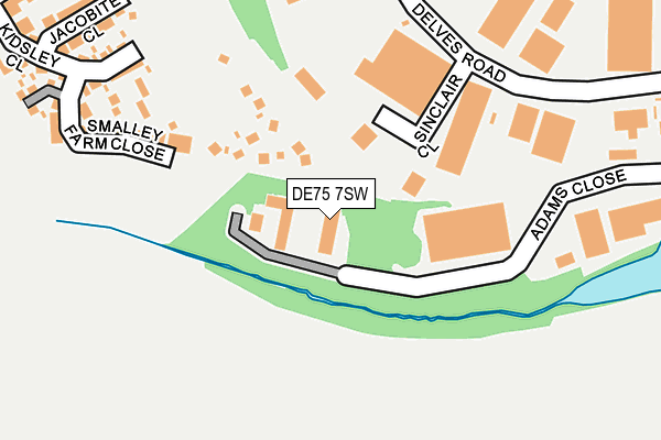 Map of LEADMILL BREWERY LIMITED at local scale