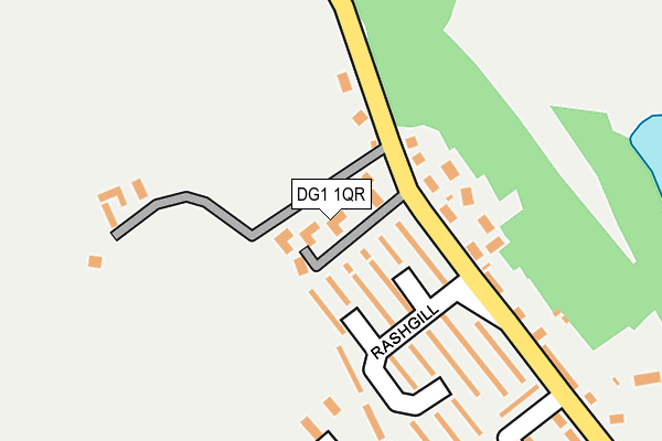 DG1 1QR map - OS OpenMap – Local (Ordnance Survey)