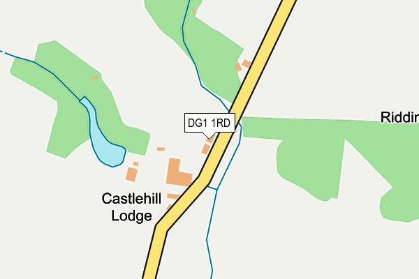 DG1 1RD map - OS OpenMap – Local (Ordnance Survey)