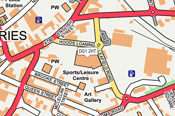 DG1 2HT map - OS OpenMap – Local (Ordnance Survey)
