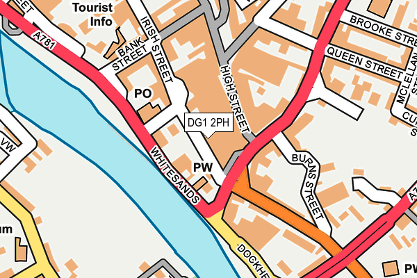 DG1 2PH map - OS OpenMap – Local (Ordnance Survey)