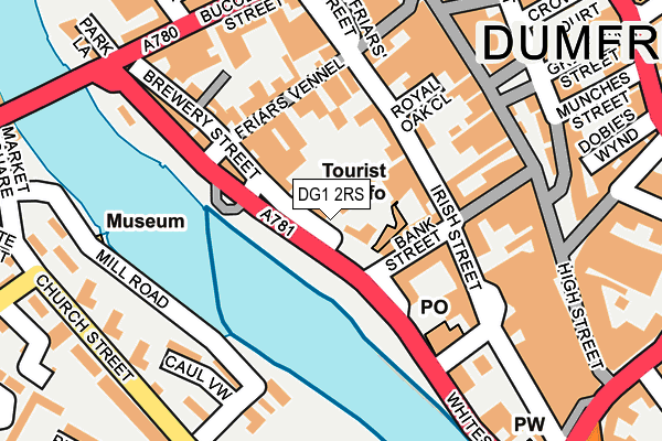 Map of WATERFRONT TAKEAWAY LIMITED at local scale