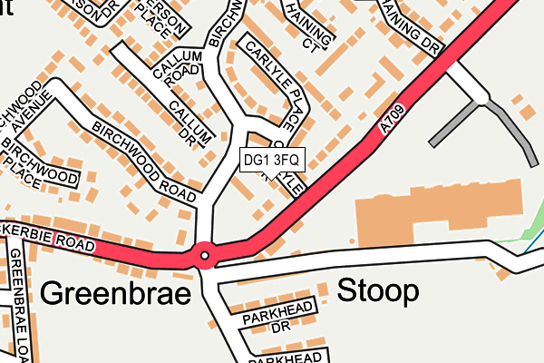 Map of VERISTANCE LTD at local scale