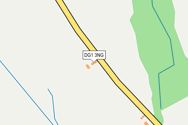 DG1 3NG map - OS OpenMap – Local (Ordnance Survey)