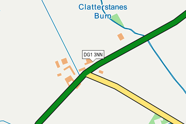 DG1 3NN map - OS OpenMap – Local (Ordnance Survey)