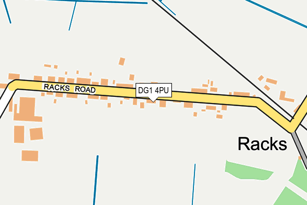 DG1 4PU map - OS OpenMap – Local (Ordnance Survey)