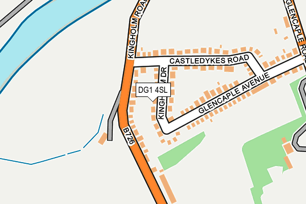 Map of GALLOWAY CONTROLS LTD at local scale