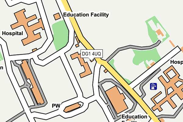 Map of CJC FACILITIES LTD at local scale