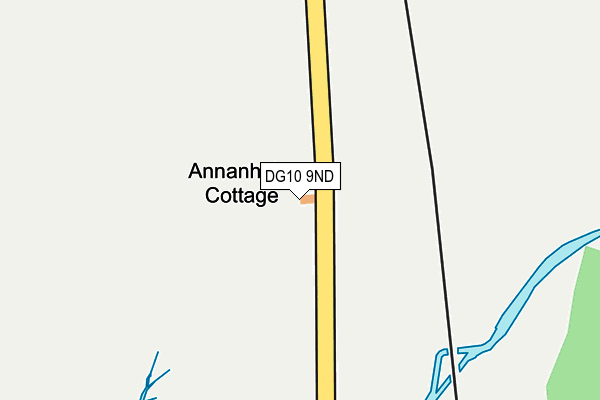 DG10 9ND map - OS OpenMap – Local (Ordnance Survey)