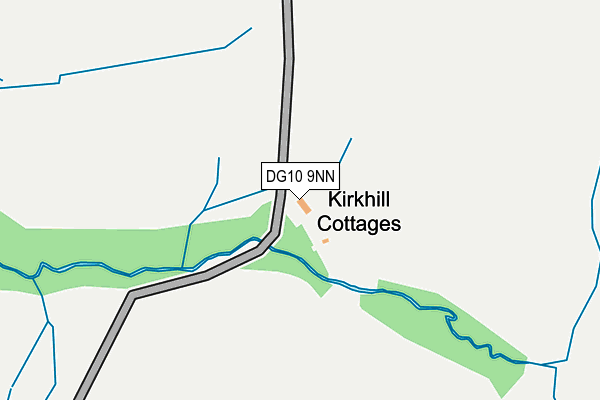 DG10 9NN map - OS OpenMap – Local (Ordnance Survey)
