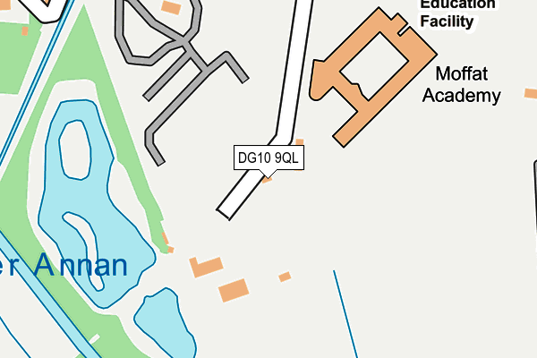 DG10 9QL map - OS OpenMap – Local (Ordnance Survey)