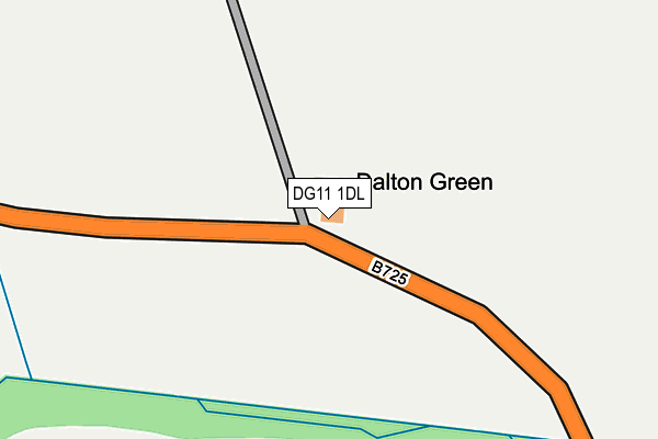 DG11 1DL map - OS OpenMap – Local (Ordnance Survey)