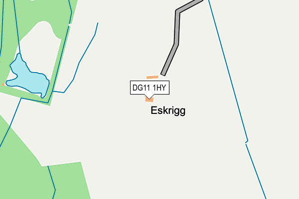 DG11 1HY map - OS OpenMap – Local (Ordnance Survey)