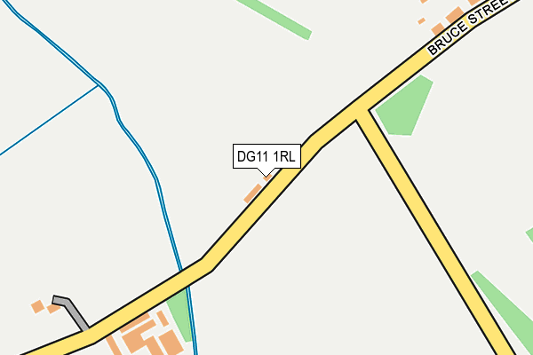 DG11 1RL map - OS OpenMap – Local (Ordnance Survey)