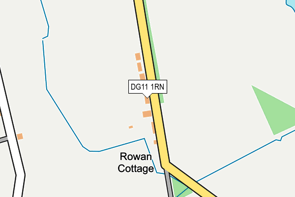 DG11 1RN map - OS OpenMap – Local (Ordnance Survey)