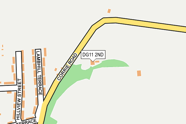 DG11 2ND map - OS OpenMap – Local (Ordnance Survey)