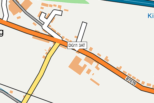 DG11 3AT map - OS OpenMap – Local (Ordnance Survey)