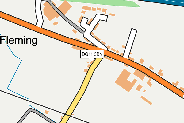 DG11 3BN map - OS OpenMap – Local (Ordnance Survey)