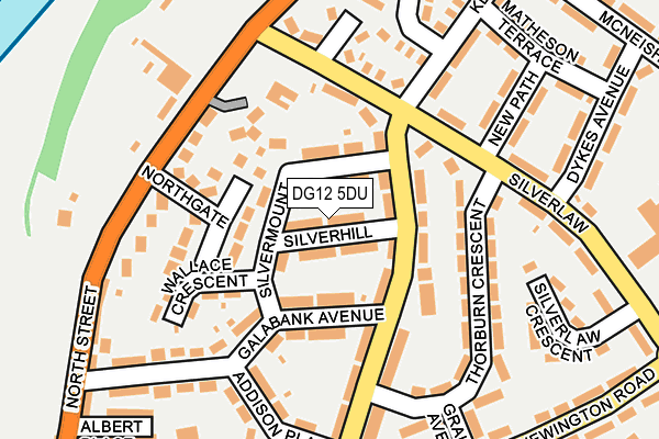 DG12 5DU map - OS OpenMap – Local (Ordnance Survey)