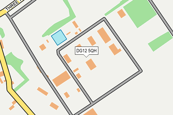 DG12 5QH map - OS OpenMap – Local (Ordnance Survey)