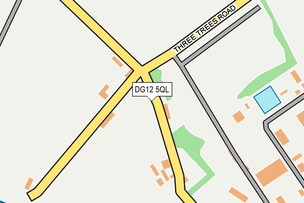 DG12 5QL map - OS OpenMap – Local (Ordnance Survey)