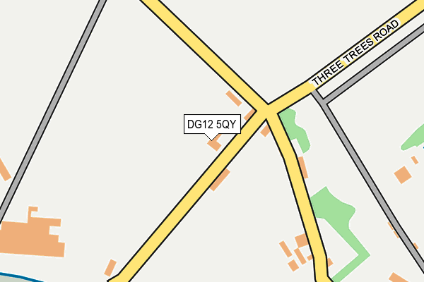 DG12 5QY map - OS OpenMap – Local (Ordnance Survey)