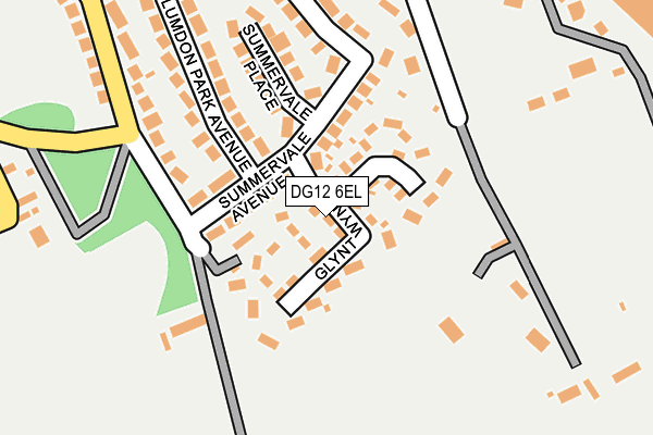 DG12 6EL map - OS OpenMap – Local (Ordnance Survey)