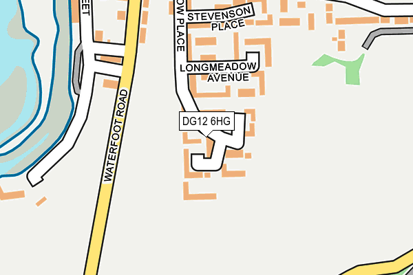 DG12 6HG map - OS OpenMap – Local (Ordnance Survey)