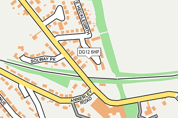 DG12 6HP map - OS OpenMap – Local (Ordnance Survey)