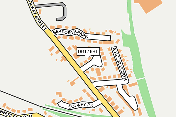 DG12 6HT map - OS OpenMap – Local (Ordnance Survey)