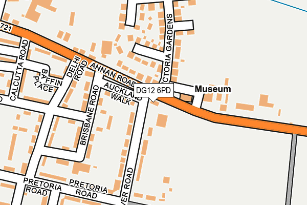 DG12 6PD map - OS OpenMap – Local (Ordnance Survey)