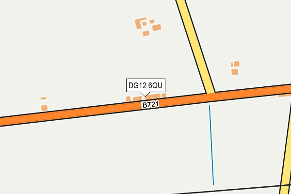 DG12 6QU map - OS OpenMap – Local (Ordnance Survey)