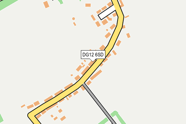 DG12 6SD map - OS OpenMap – Local (Ordnance Survey)
