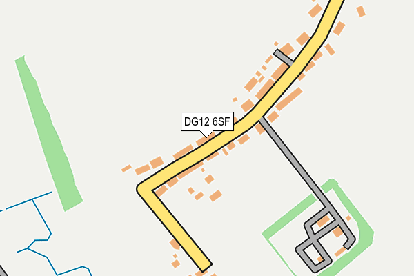 DG12 6SF map - OS OpenMap – Local (Ordnance Survey)