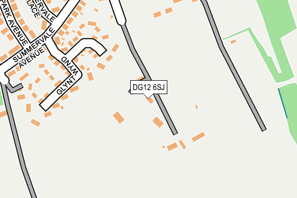DG12 6SJ map - OS OpenMap – Local (Ordnance Survey)