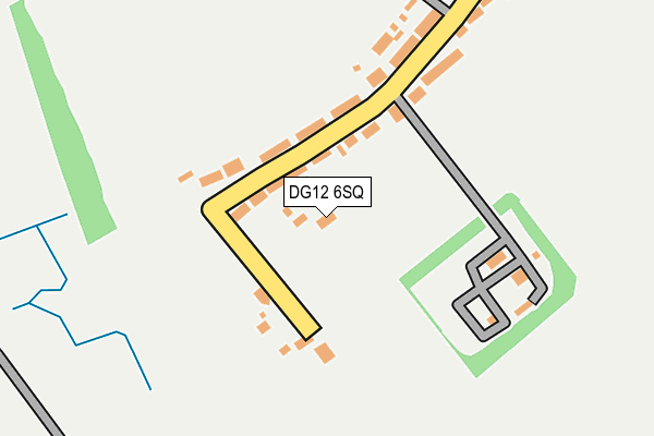 DG12 6SQ map - OS OpenMap – Local (Ordnance Survey)