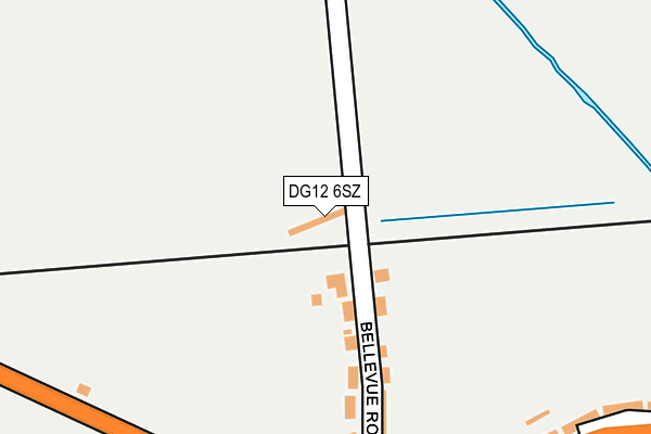 DG12 6SZ map - OS OpenMap – Local (Ordnance Survey)