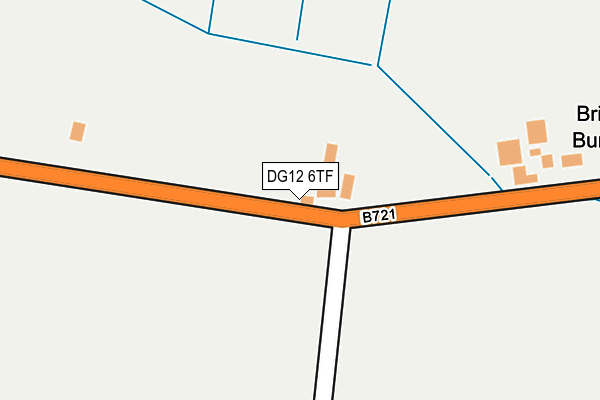 DG12 6TF map - OS OpenMap – Local (Ordnance Survey)
