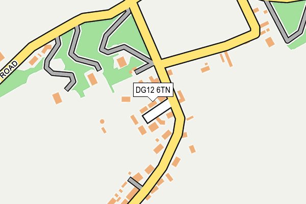 DG12 6TN map - OS OpenMap – Local (Ordnance Survey)
