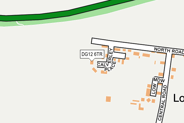 DG12 6TR map - OS OpenMap – Local (Ordnance Survey)