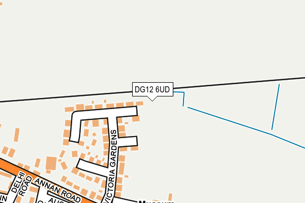DG12 6UD map - OS OpenMap – Local (Ordnance Survey)