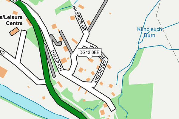 DG13 0EE map - OS OpenMap – Local (Ordnance Survey)