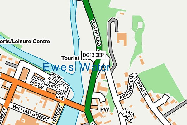 DG13 0EP map - OS OpenMap – Local (Ordnance Survey)