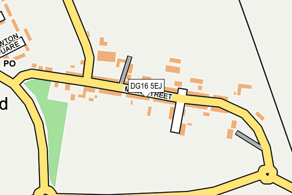 DG16 5EJ map - OS OpenMap – Local (Ordnance Survey)