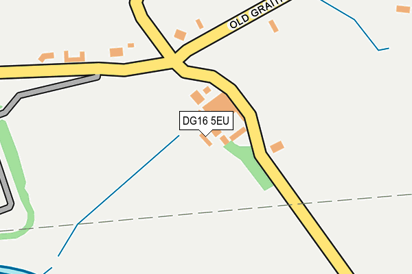 DG16 5EU map - OS OpenMap – Local (Ordnance Survey)