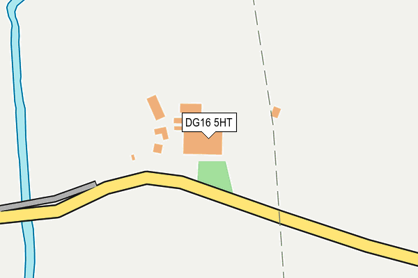 DG16 5HT map - OS OpenMap – Local (Ordnance Survey)
