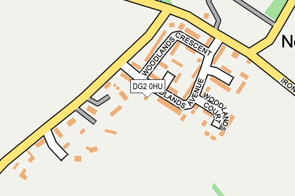 DG2 0HU map - OS OpenMap – Local (Ordnance Survey)