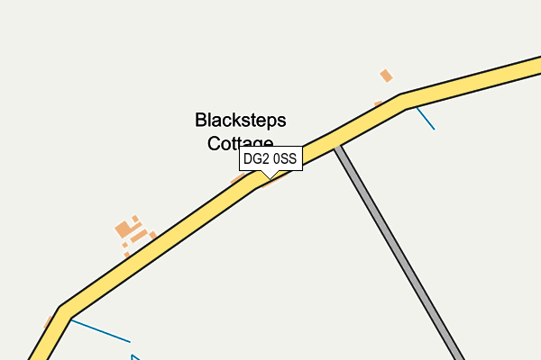 DG2 0SS map - OS OpenMap – Local (Ordnance Survey)