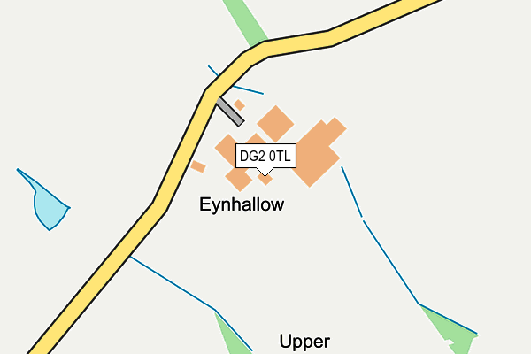 DG2 0TL map - OS OpenMap – Local (Ordnance Survey)