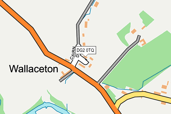 DG2 0TQ map - OS OpenMap – Local (Ordnance Survey)